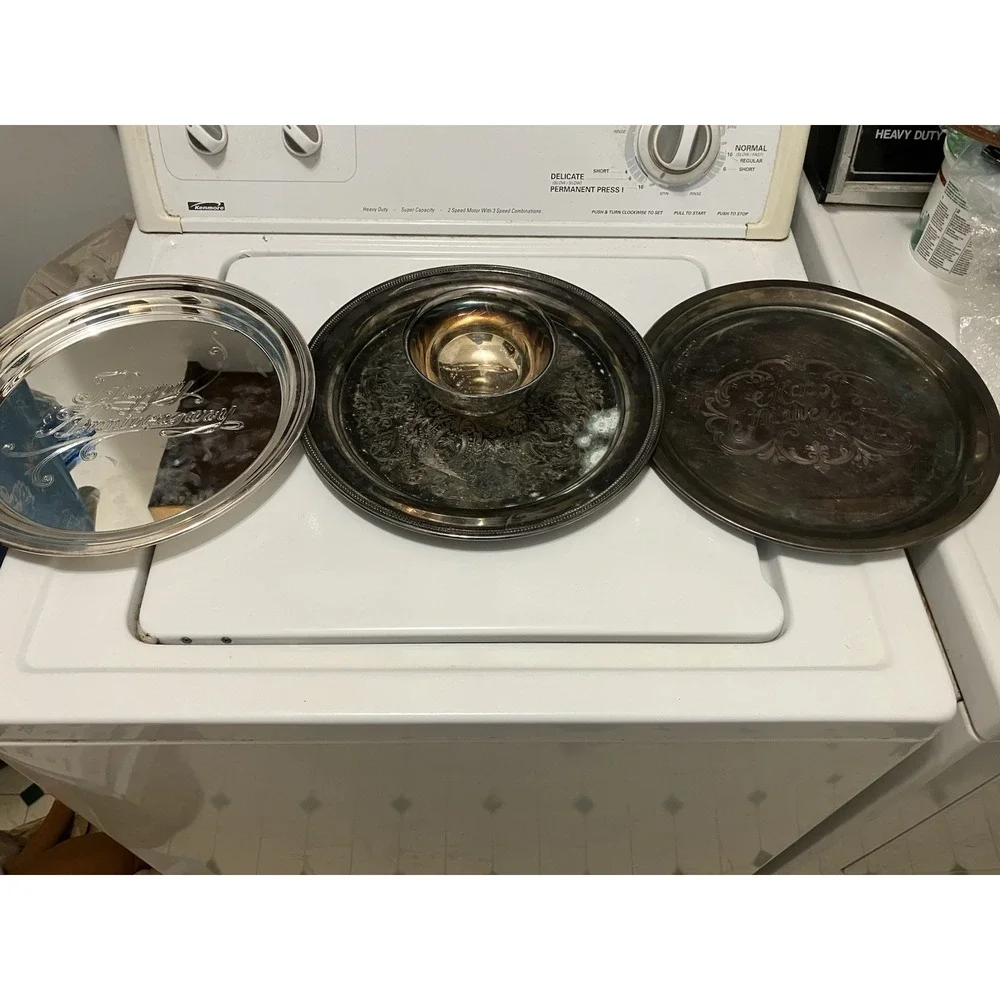 (LOT OF 3) GORHAM Silverplate, Oneida USA, Sheridan Taunton Silvetsmiths Ltd
